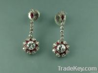 Art-deco earrings