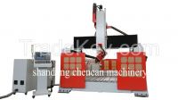 4axis cnc molds making machine for foam and wood mould foundry