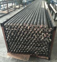 Galvanized ASTM A179 ASME SA179 fin tube, air cooling dryer fin tube, seafood drying fin tube