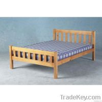 Pine Wood Double Bed