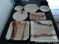 Easily Disposable Areca Plates, palm leaf plates for hotel & Restaurant