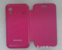 Slim Leather + Plastic case for Samsung S5830 case