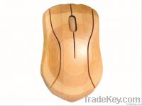 wireless bamboo mouse  100% full wireless bamboo mouse , 2.4G