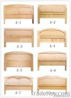 Unfinish Wood bed Heardboard