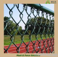 PVC coated chain link fence for playground