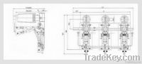 indoor 3 phases electrical earthing switch for switchgear