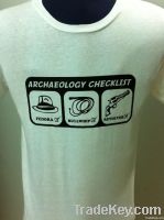 Indiana Jones Archaeology Checklist tshirt