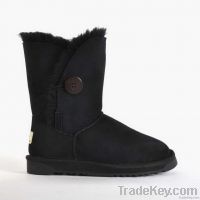 Bailey Button Black sheepskin Boots, snow boots