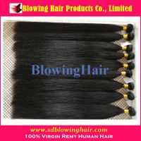 In Stock 100% Human Hair Weft Straight