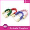 2013 colorful synthetic ponytail hair band