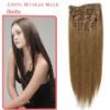 Hair extension(clip in human/synthetic hair weft)