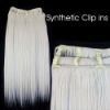 heat resistant clip in hair extension