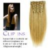 top quality human clip in hair extension