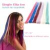 Clip on Human Hair Extension(single clip ins)