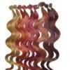 Pre-bonded hair extension U-tip/nail- tip, 100% human remy hair