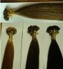 Brazilian remy human V tip hair