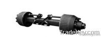 German axle, bpw axle, traileraxle