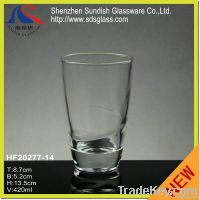 Machine pressed water glass cup HF20277-14(8)