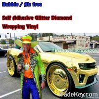 Chrome Mirror Gold Car Body Wrapping Foil