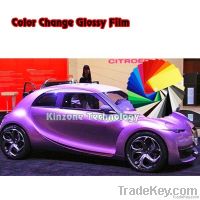 Glossy Purple Car Color Change Vinyl Film