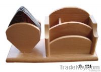 wooden desktop organizer