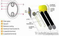 U pipe solar collector