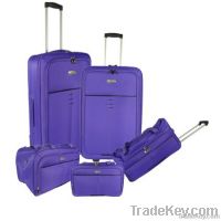 Softside Luggage Set, 600D Polyester, Suitcase Sizes of 20, 24 28''