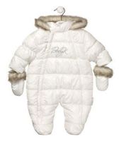 Infant winter romper, Infant coat, baby winter body suit