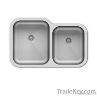 AS 82 - Double Bowl Undermount Kitchen Sink