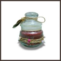 Classic Rose Candle Jar