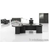 Handmade Leather Furnishing Executive Desk