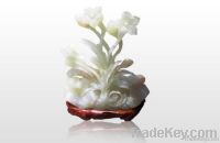 hand-made onyx flower for home decoration