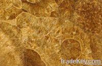 Golden onyx marble tiles