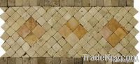 Mosaic borders for floor decoration