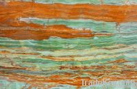 Wood grain onyx for sills