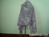 fall shawl(purple)