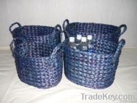 Oval Water hyacinth baskets