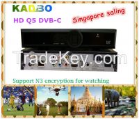 HD Q5 pvr Singapore Cable TV Receiver box support N3 starhub HD& EPL, New Sports channels
