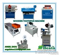 wooden toothpick making machine