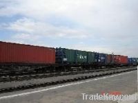 Railway transportation from China to Almaty/Aktau
