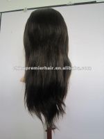 100% top quality 12 inch natural straight full lace wig