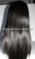 100% top quality 12 inch natural straight Glueless cap full lace Wigs