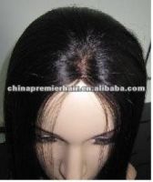 100% top quality Indian remy hair 12 inch natual straight Glueless cap full lace Wigs