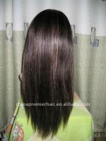 Silk Base Chinese Remy Hair Full Lace Wig