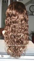 2012 hot sale big loose curl silk base full lace wig