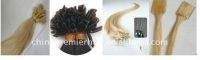 Pre-tipped hair extensions in stock