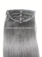 wet and wavy human clips in hair extension