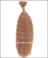100% Chinese remy bulk hair,cheap human hair extensions
