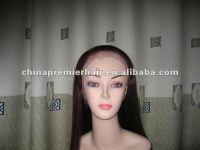 100%huaman hair silk base full lace wig