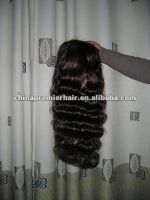 100%huaman hair virgin indian silk base full lace wig